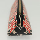 LOUIS VUITTON Giant Crafty Trousse Elizabeth Pen Case Red GI0498 LV Auth 142342-3