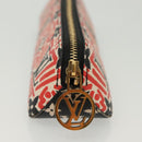 LOUIS VUITTON Giant Crafty Trousse Elizabeth Pen Case Red GI0498 LV Auth 142342-4
