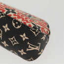 LOUIS VUITTON Giant Crafty Trousse Elizabeth Pen Case Red GI0498 LV Auth 142342-14