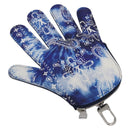 LOUIS VUITTON Monogram Bandana HIGH 5 Pouch White Blue M81410 LV Auth 142343M-1