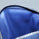 LOUIS VUITTON Monogram Bandana HIGH 5 Pouch White Blue M81410 LV Auth 142343M-14