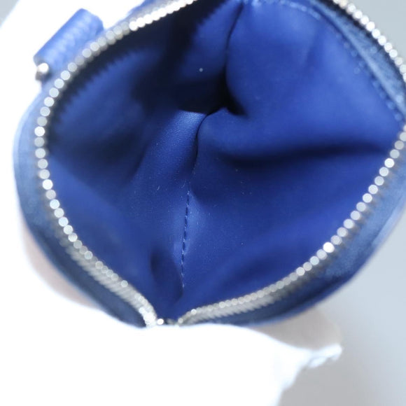 LOUIS VUITTON Monogram Bandana HIGH 5 Pouch White Blue M81410 LV Auth 142343M