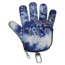 LOUIS VUITTON Monogram Bandana HIGH 5 Pouch White Blue M81410 LV Auth 142343M-2