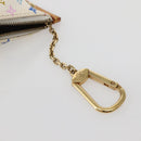 LOUIS VUITTON Monogram Multicolor Berlango Münztasche Weiß M58028 Auth 142348V-8