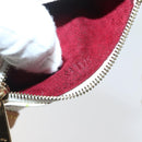 LOUIS VUITTON Monogram Multicolor Berlango Münztasche Weiß M58028 Auth 142348V-11