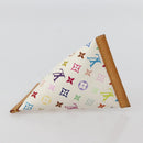 LOUIS VUITTON Monogram Multicolor Berlango Coin Purse White M58028 Auth 142348V-6