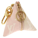 LOUIS VUITTON Monogram Empreinte Berlango Pouch Pink M00669 LV Auth 142350-1