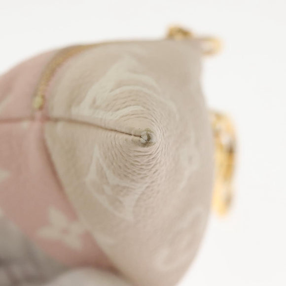 LOUIS VUITTON Monogram Empreinte Berlango Pouch Pink M00669 LV Auth 142350