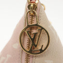 LOUIS VUITTON Monogram Empreinte Berlango Pouch Pink M00669 LV Auth 142350-8