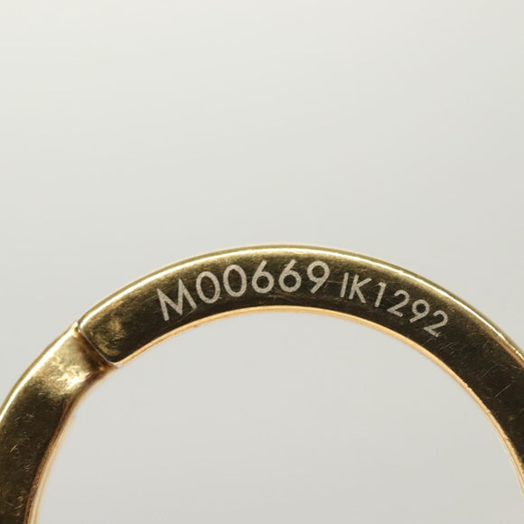 LOUIS VUITTON Monogram Empreinte Berlango Pouch Pink M00669 LV Auth 142350