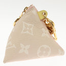 LOUIS VUITTON Monogram Empreinte Berlango Pouch Pink M00669 LV Auth 142350-3