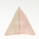 LOUIS VUITTON Monogram Empreinte Berlango Pouch Pink M00669 LV Auth 142350-6