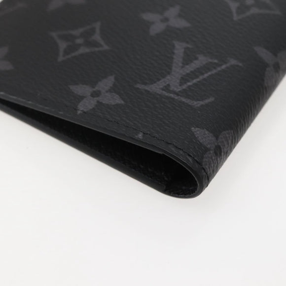 LOUIS VUITTON Eclipse Couverture Passpole NM Passport Case M64501 Auth 142351M