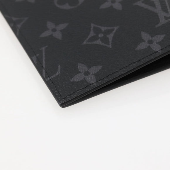 LOUIS VUITTON Eclipse Couverture Passpole NM Passport Case M64501 Auth 142351M