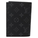 LOUIS VUITTON Eclipse Couverture Passpole NM Passport Case M64501 Auth 142351M-2