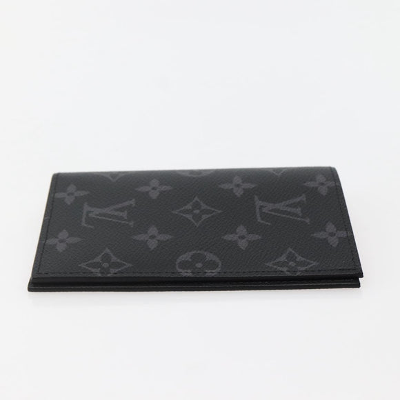 LOUIS VUITTON Eclipse Couverture Passpole NM Passport Case M64501 Auth 142351M
