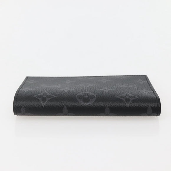LOUIS VUITTON Eclipse Couverture Passpole NM Passport Case M64501 Auth 142351M
