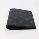 LOUIS VUITTON Eclipse Couverture Passpole NM Passport Case M64501 Auth 142351M-6
