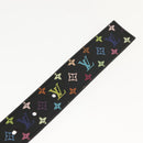 LOUIS VUITTON Multicolor Ceinture LV Cut Belt Black M6890 LV Auth 142353V-13