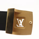 LOUIS VUITTON Multicolor Ceinture LV Cut Belt Black M6890 LV Auth 142353V-14