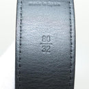 LOUIS VUITTON Multicolor Ceinture LV Cut Belt Black M6890 LV Auth 142353V-23