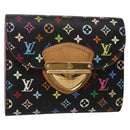 LOUIS VUITTON Monogram Multicolor Portefeuille Joy Wallet M60282 LV Auth 142354V-1