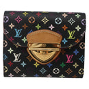 LOUIS VUITTON Monogram Multicolor Portefeuille Joy Wallet M60282 LV Auth 142354V-13
