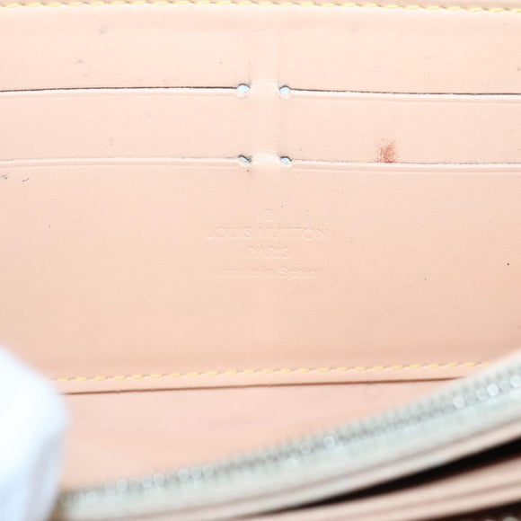 LOUIS VUITTON Monogram Multicolor Zippy Wallet Wallet White M60241 Auth 142356