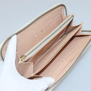 LOUIS VUITTON Monogram Multicolor Zippy Wallet Wallet White M60241 Auth 142356-10