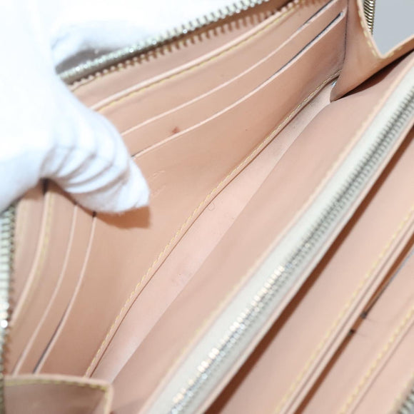 LOUIS VUITTON Monogram Multicolor Zippy Wallet Wallet White M60241 Auth 142356