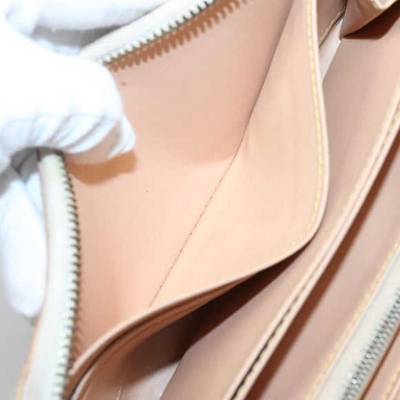 LOUIS VUITTON Monogram Multicolor Zippy Wallet Wallet White M60241 Auth 142356