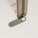 LOUIS VUITTON Monogram Multicolor Zippy Wallet Wallet White M60241 Auth 142357-8