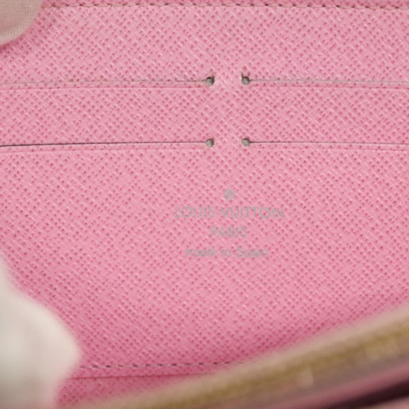 LOUIS VUITTON Monogram Multicolor Zippy Wallet Wallet White M60241 Auth 142357