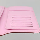 LOUIS VUITTON Multicolor Portefeuille Eugenie Wallet White M60053 LV Auth 142358-19