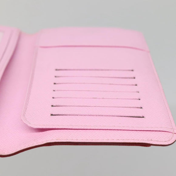 LOUIS VUITTON Multicolor Portefeuille Eugenie Wallet White M60053 LV Auth 142358