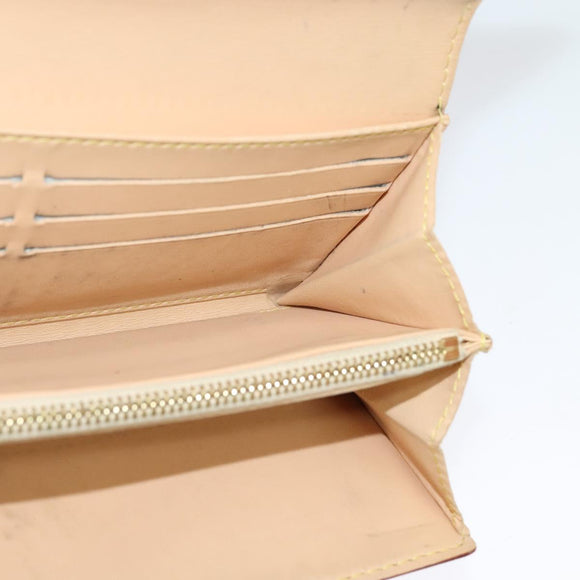 LOUIS VUITTON Multicolor Portefeiulle Sarah Long Wallet Black M60668 Auth 142359