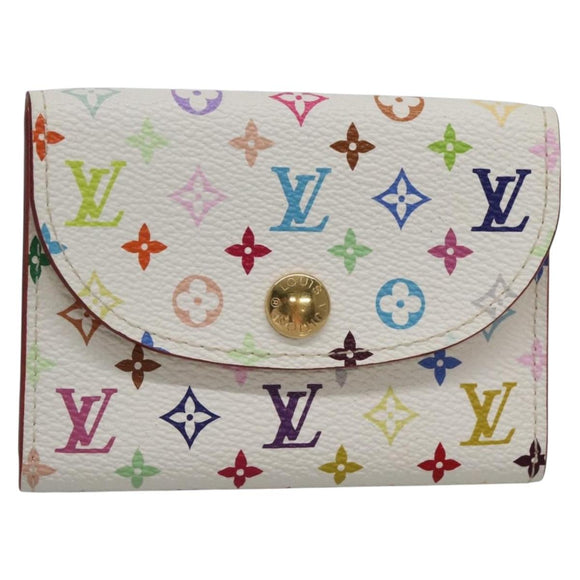 LOUIS VUITTON Monogram Multicolor Anvelop Cult De Vuitto M66557 LV Auth 142360