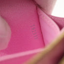 LOUIS VUITTON Multicolor Portefeuille Sarah Wallet White M93532 LV Auth 142372-12