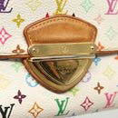 LOUIS VUITTON Multicolor Portefeuille Eugenie Wallet White M60053 LV Auth 142374-8