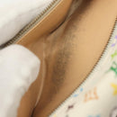 LOUIS VUITTON Multicolor Portefeuille Eugenie Wallet White M60053 LV Auth 142374-11