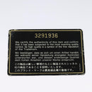 CHANEL Pouch Caviar Skin Black Gold CC Auth 142376-19