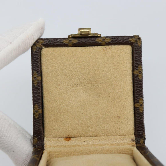 LOUIS VUITTON Monogram Eccrine Declaration Jewelry Box M21010 LV Auth 142380V