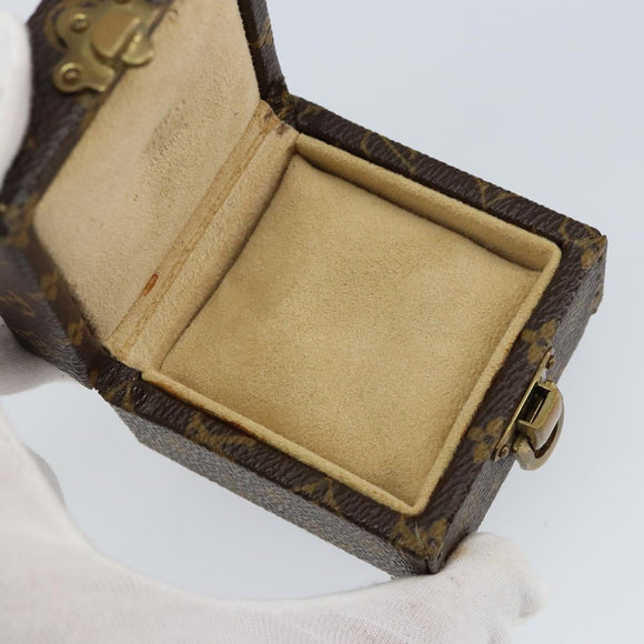 LOUIS VUITTON Monogram Eccrine Declaration Jewelry Box M21010 LV Auth 142380V
