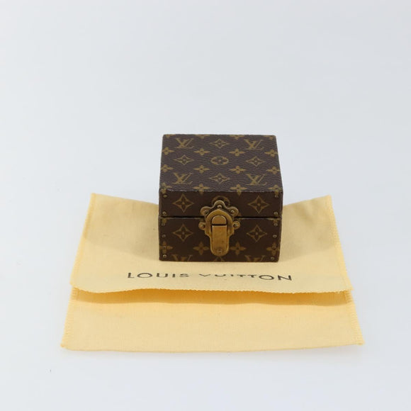 LOUIS VUITTON Monogram Eccrine Declaration Jewelry Box M21010 LV Auth 142380V