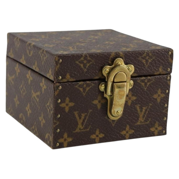 LOUIS VUITTON Monogram Eccrine Declaration Jewelry Box M21010 LV Auth 142381V