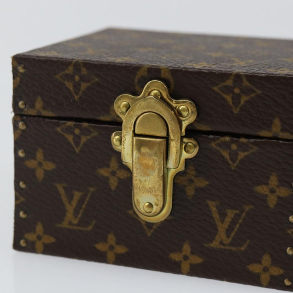 LOUIS VUITTON Monogram Eccrine Declaration Jewelry Box M21010 LV Auth 142381V