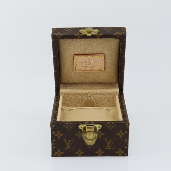 LOUIS VUITTON Monogram Eccrine Declaration Jewelry Box M21010 LV Auth 142381V