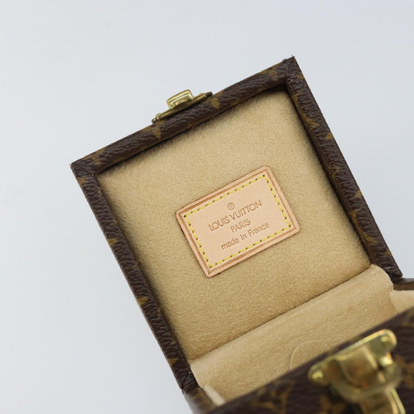 LOUIS VUITTON Monogram Eccrine Declaration Jewelry Box M21010 LV Auth 142381V