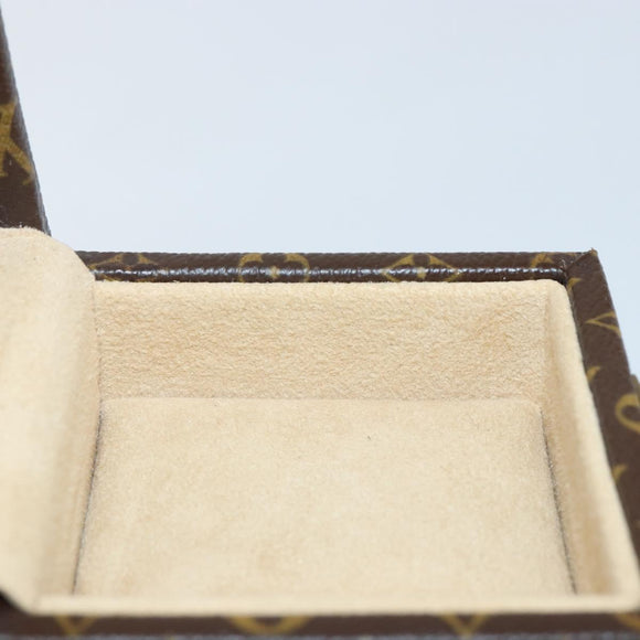 LOUIS VUITTON Monogram Eccrine Declaration Jewelry Box M21010 LV Auth 142381V