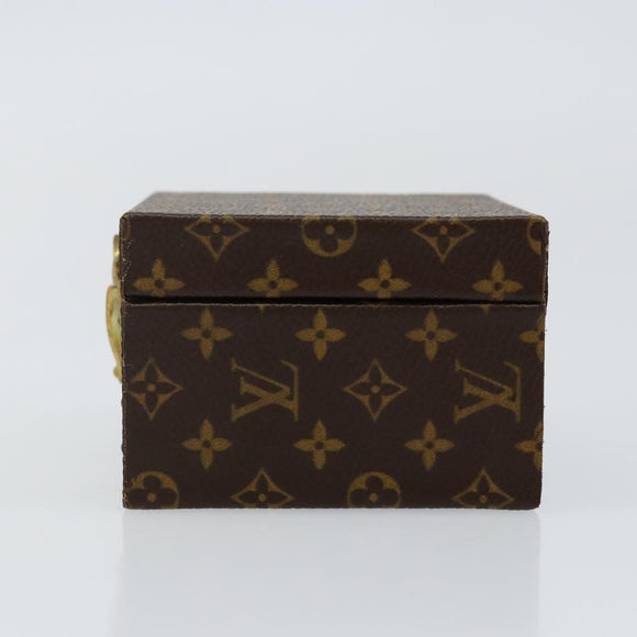 LOUIS VUITTON Monogram Eccrine Declaration Jewelry Box M21010 LV Auth 142381V